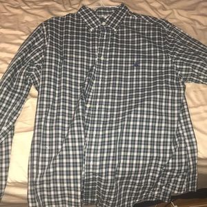 Plaid brooks brother button down